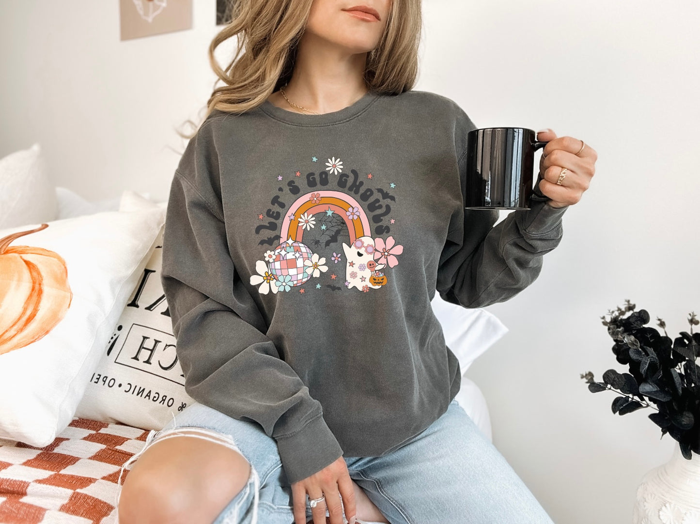 Groovy Ghouls Women’s Crewneck