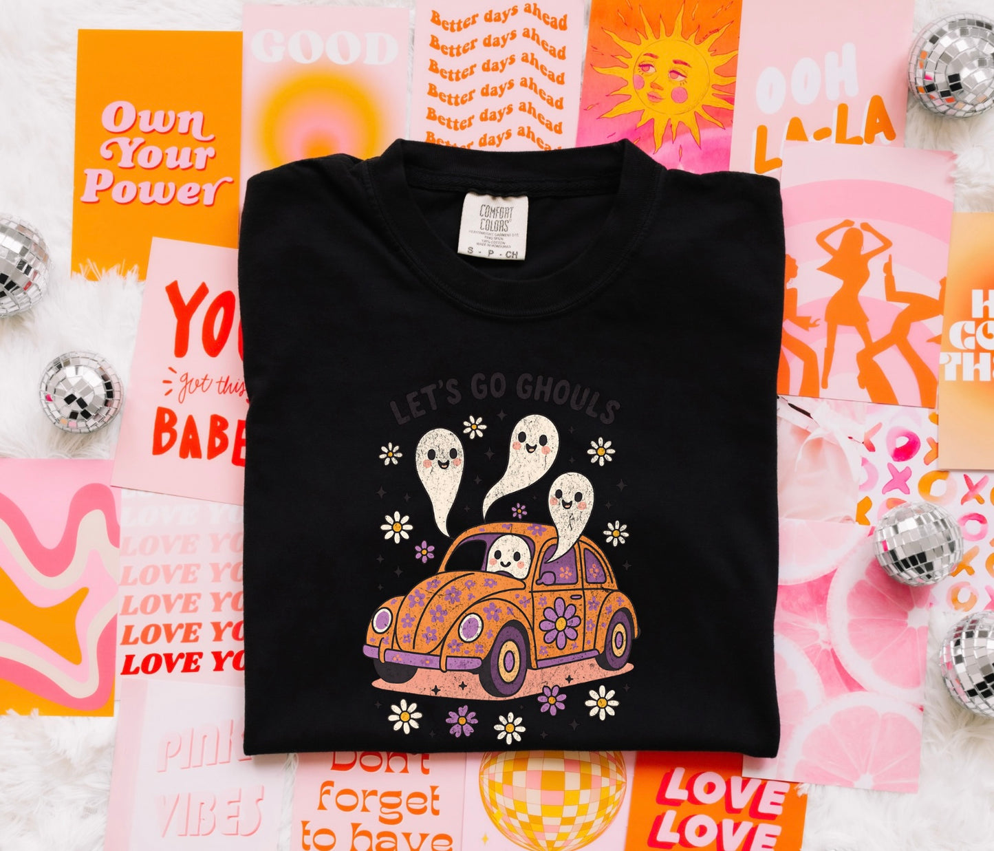 Groovy Ghoul women’s tee