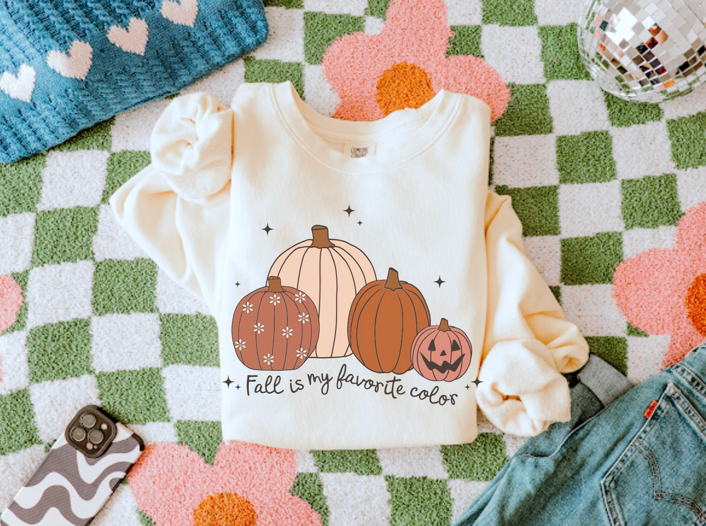 Fall Is My Favorite Color Women’s Crewneck