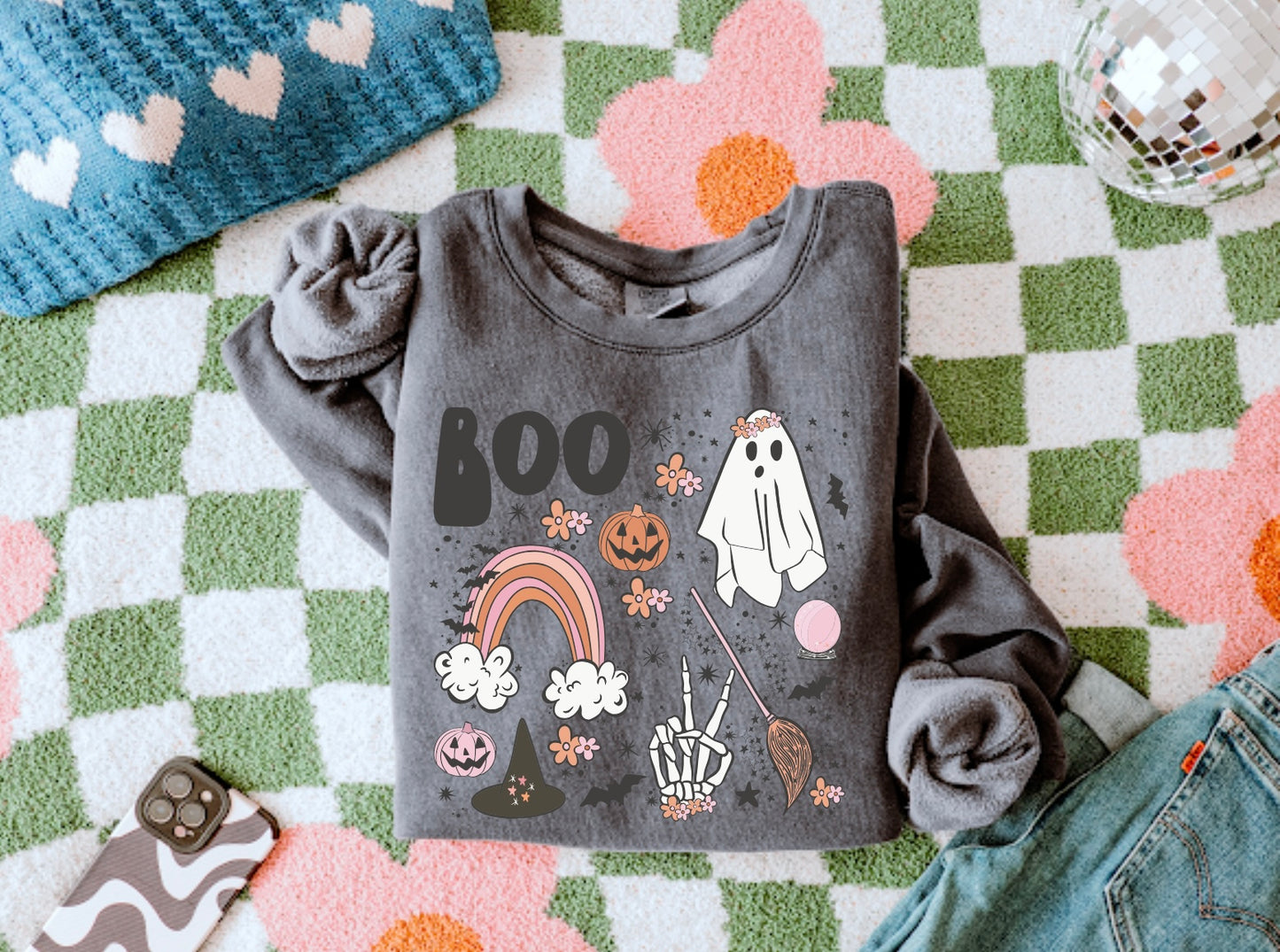 Boho Boo Bash Women’s Crewneck