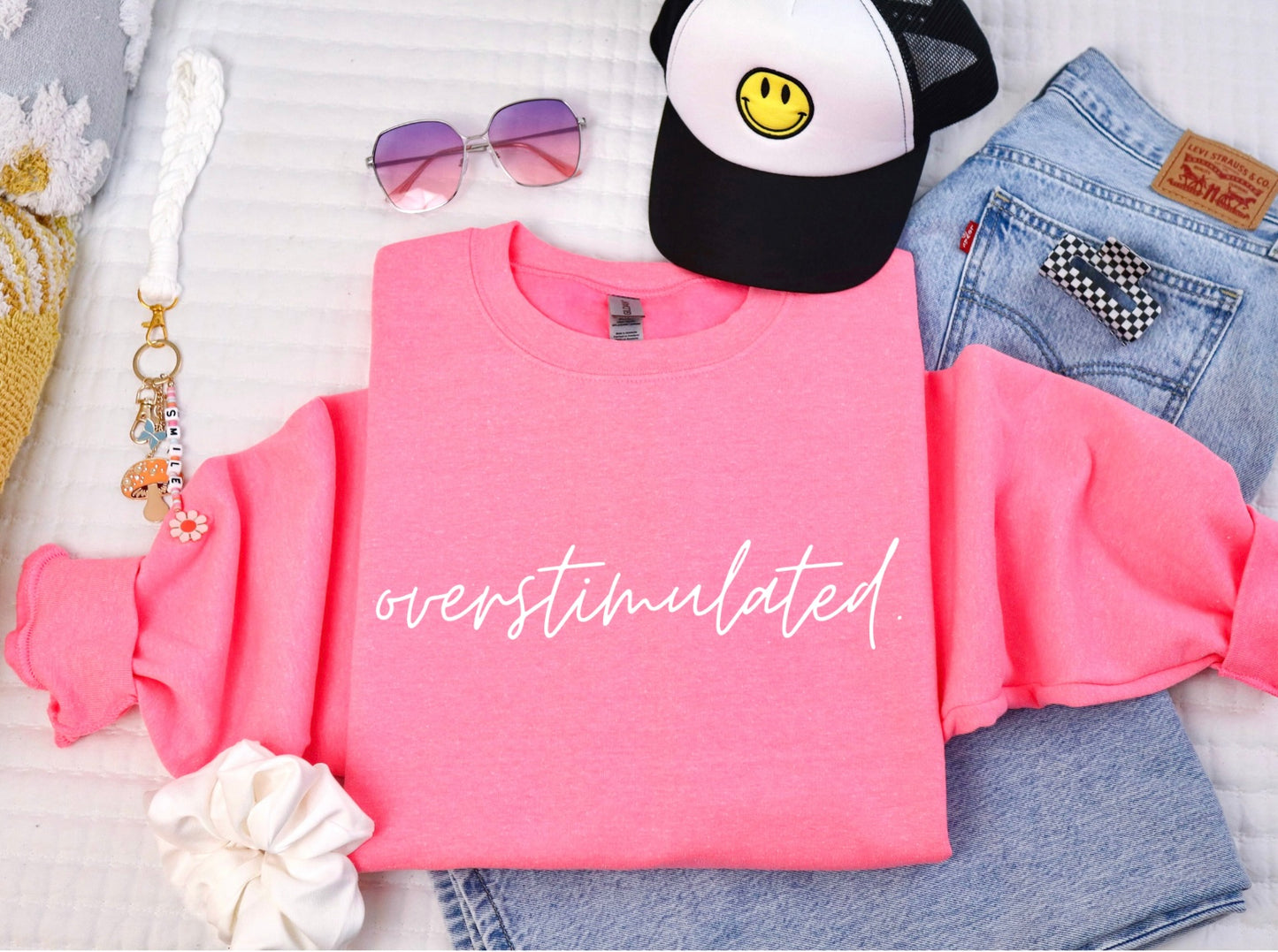Overstimulated crewneck