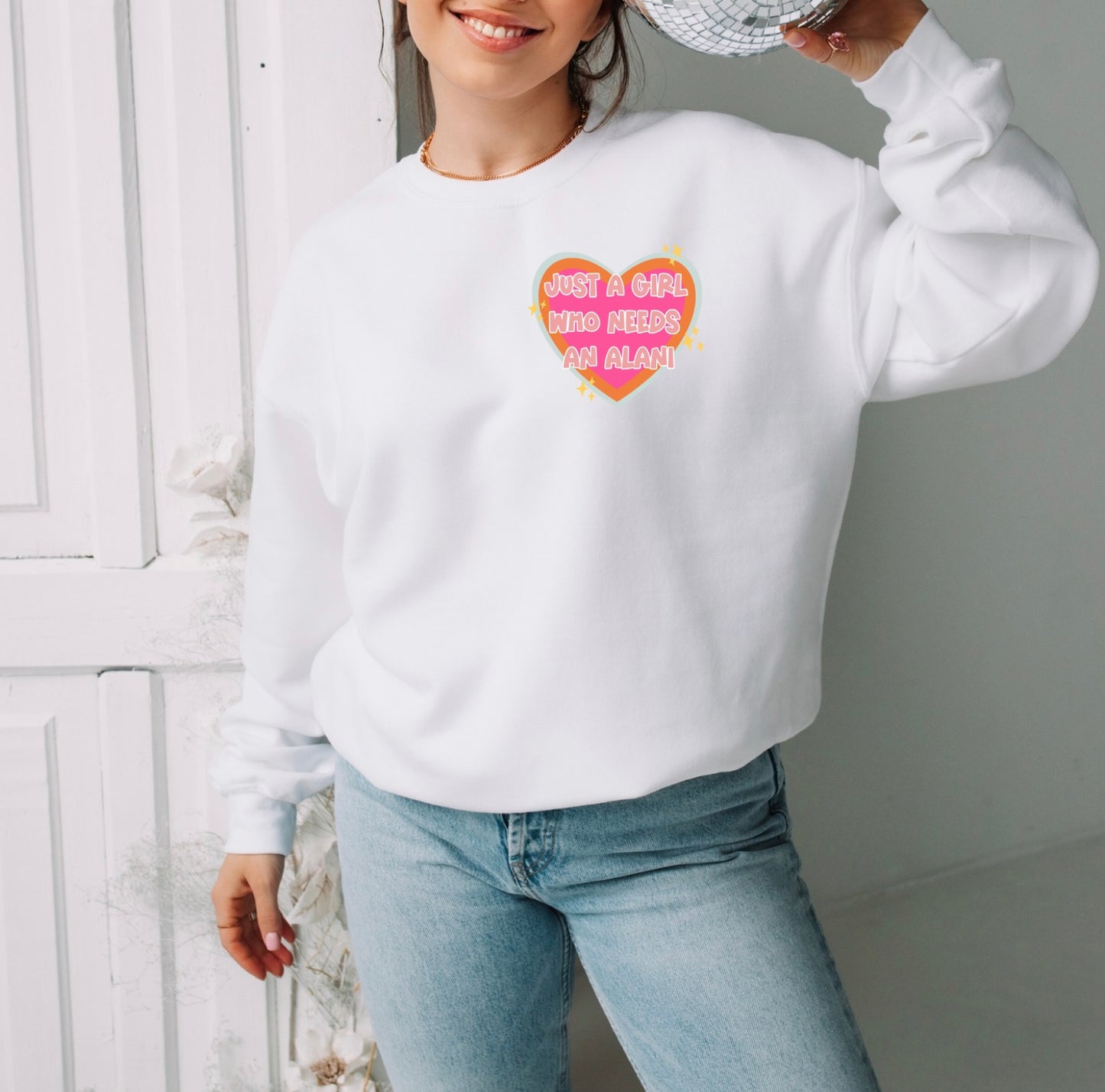 Just a girl who needs an Alani crewneck