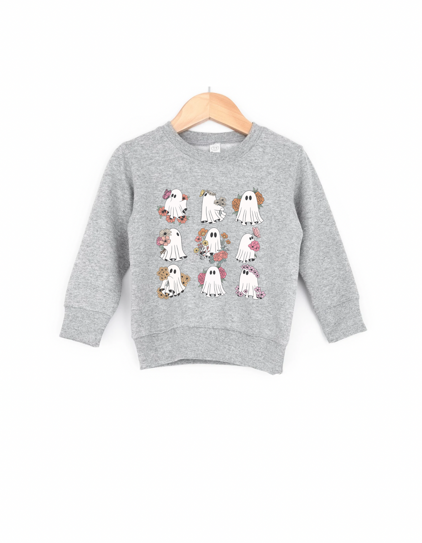 Vintage Ghost Floral Girls Design