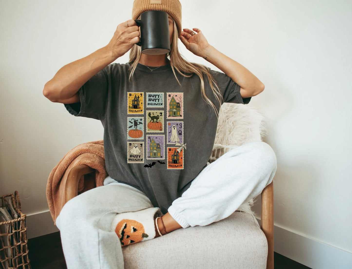 Retro Halloween Stamp Women’s Tee