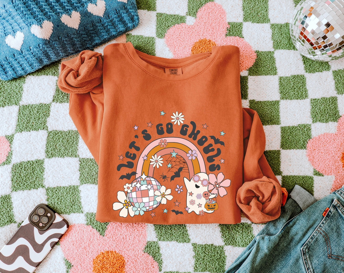 Groovy Ghouls Women’s Crewneck