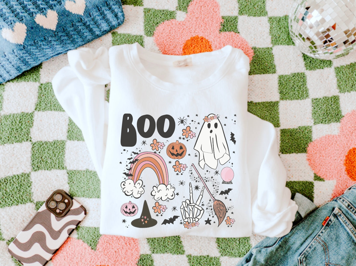 Boho Boo Bash Women’s Crewneck