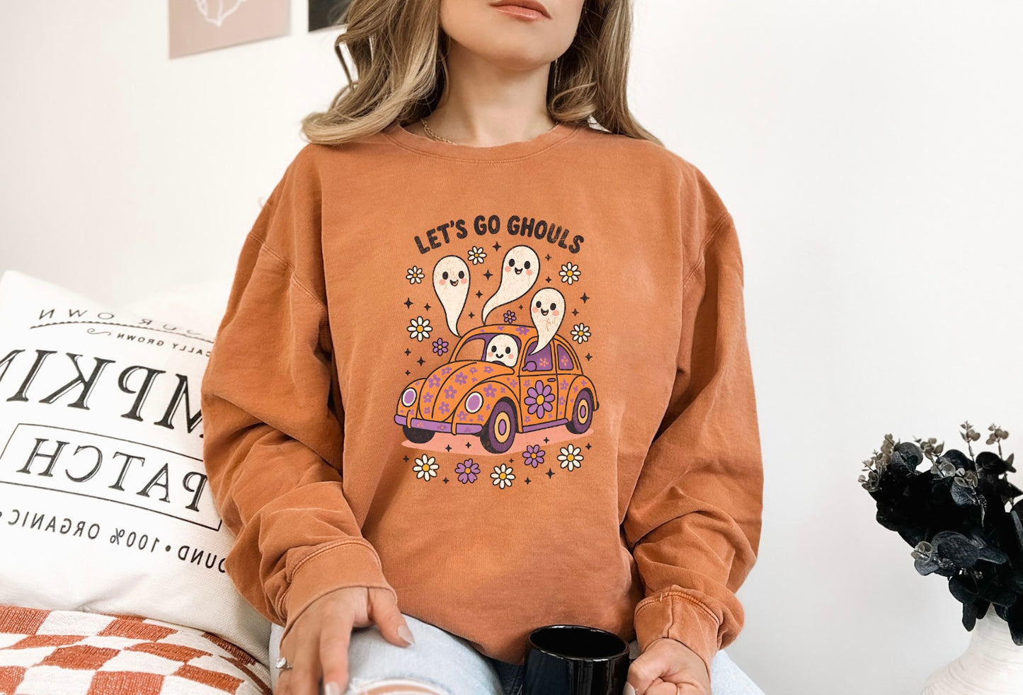 Groovy Ghoul Women’s Crewneck