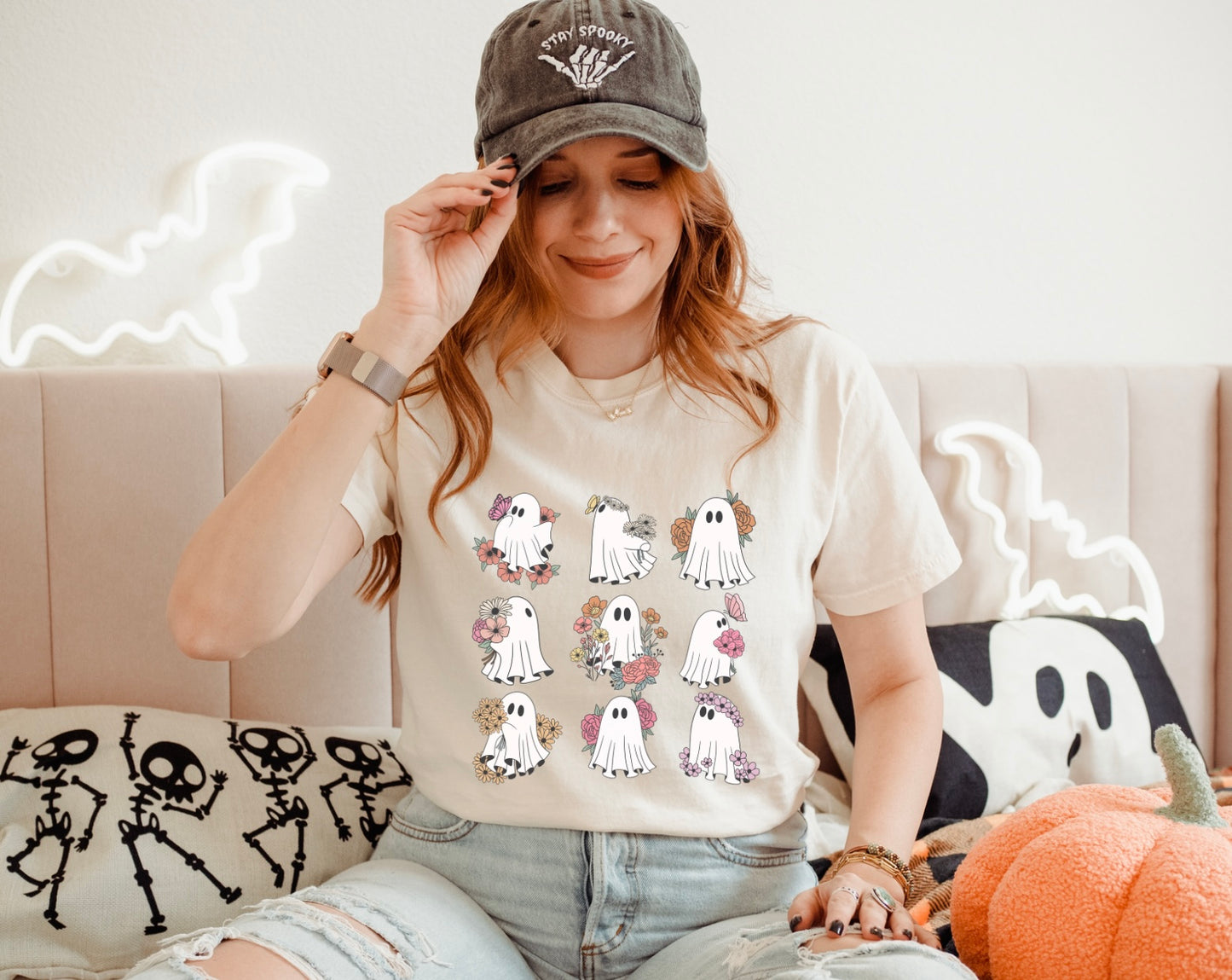 Vintage Ghost Floral Women’s Tee