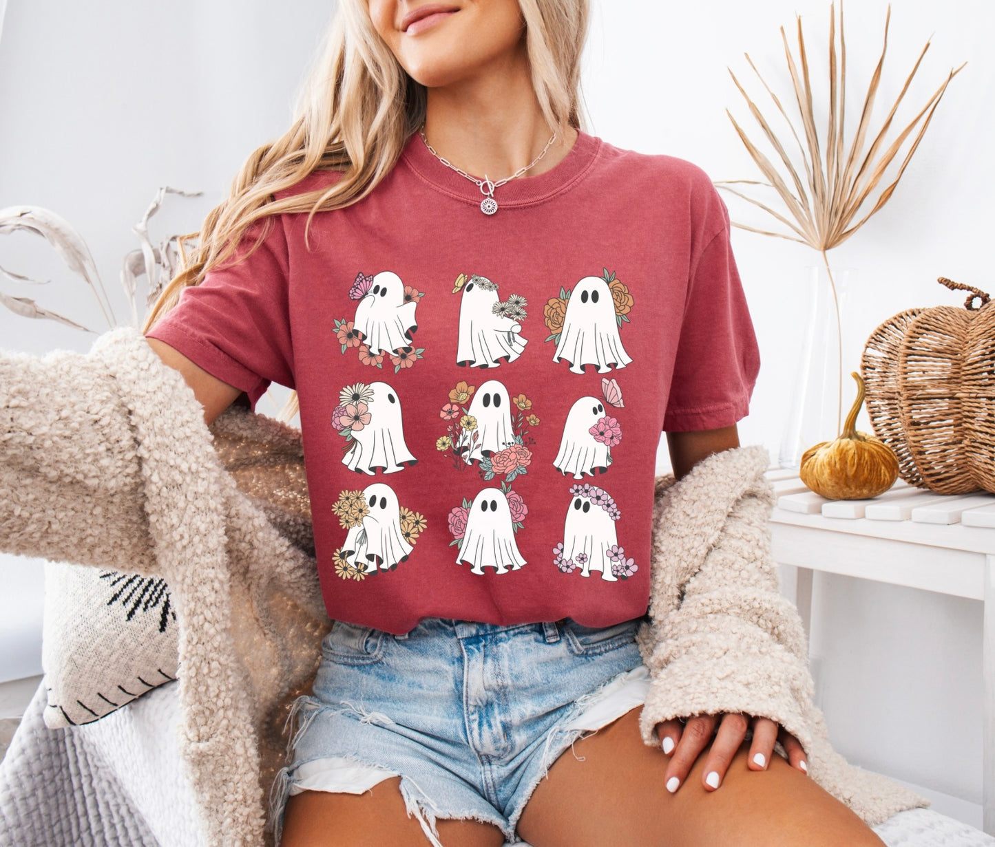 Vintage Ghost Floral Women’s Tee