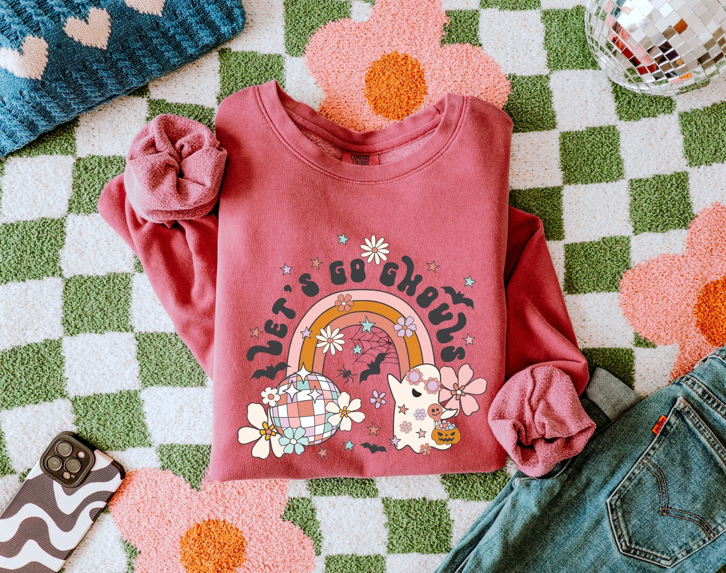Groovy Ghouls Women’s Crewneck