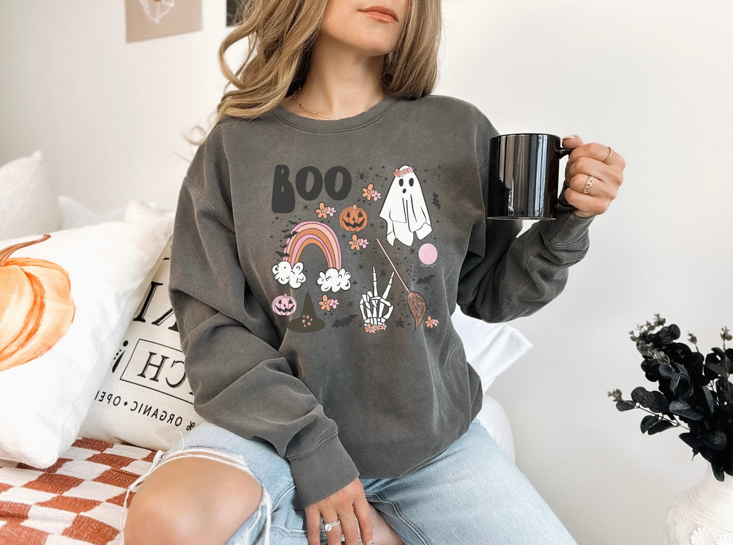 Boho Boo Bash Women’s Crewneck