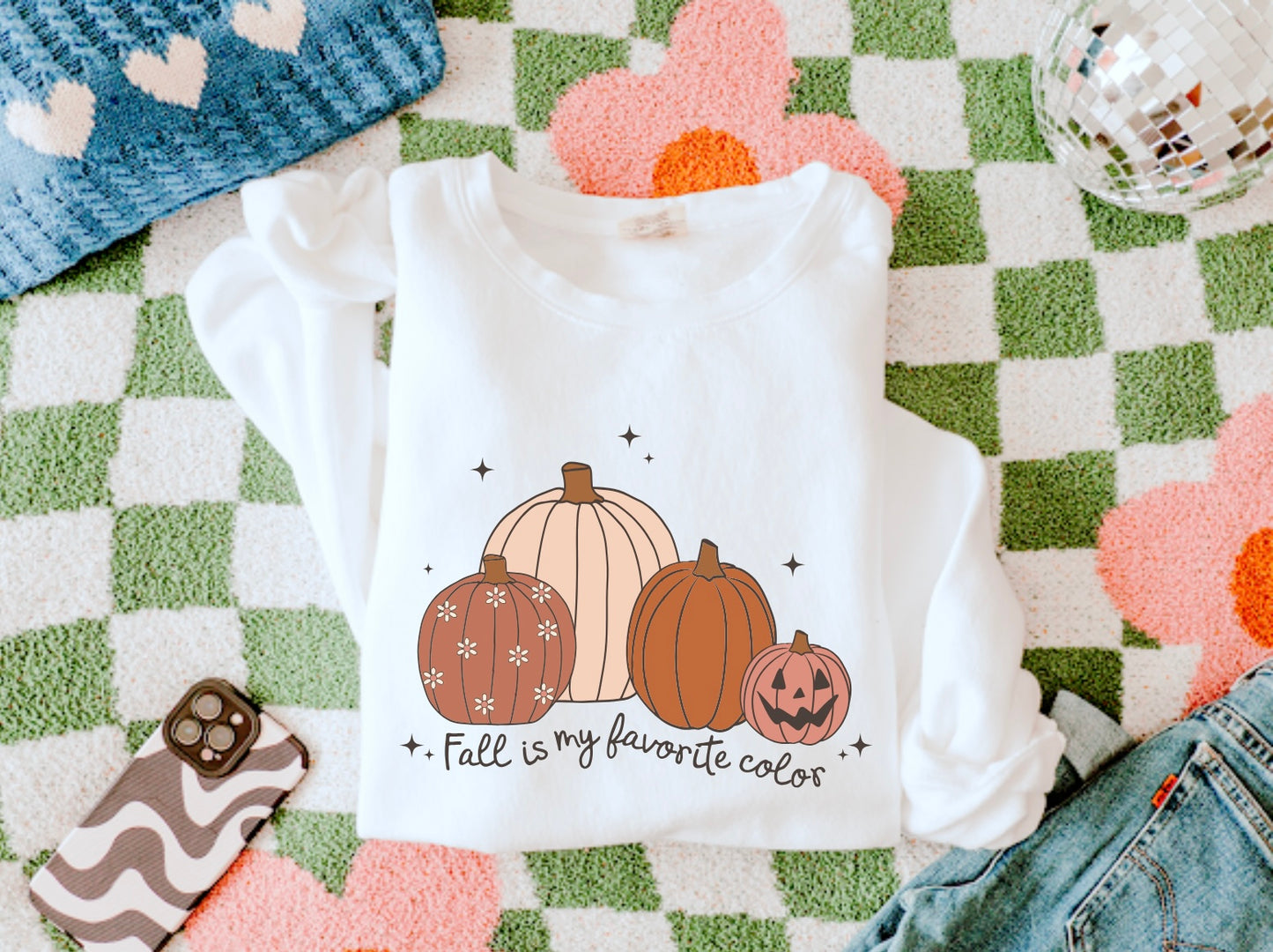 Fall Is My Favorite Color Women’s Crewneck