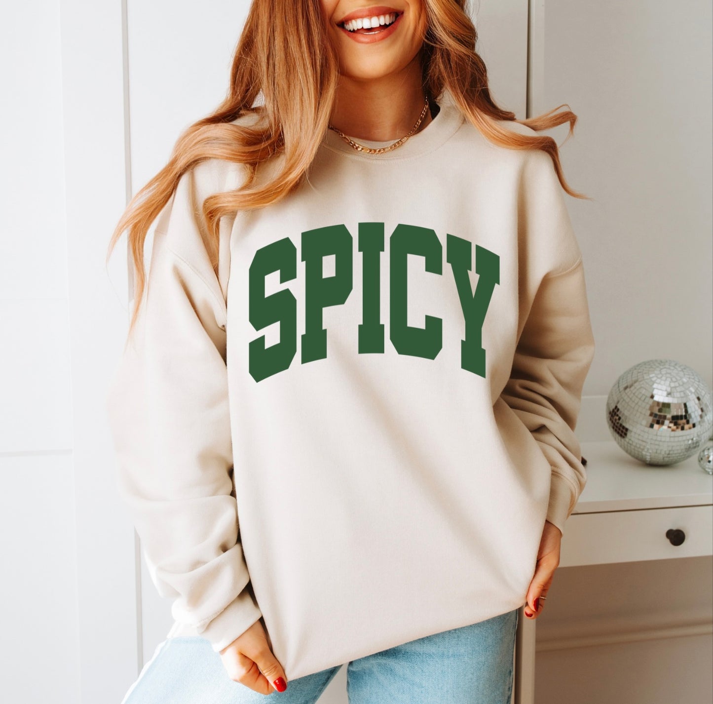 Spicy crewneck