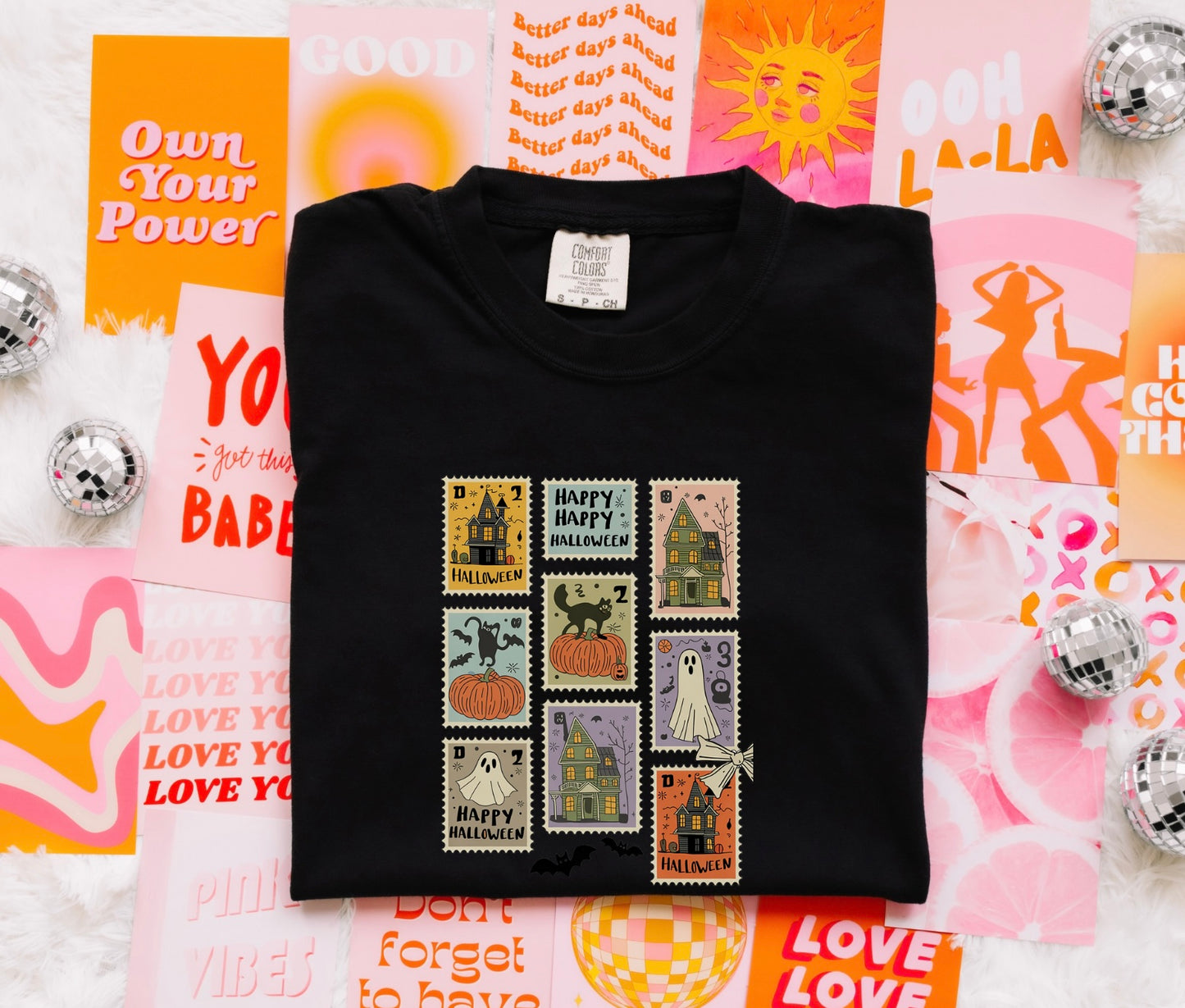 Retro Halloween Stamp Women’s Tee