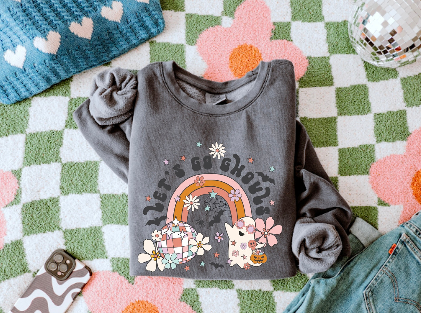 Groovy Ghouls Women’s Crewneck