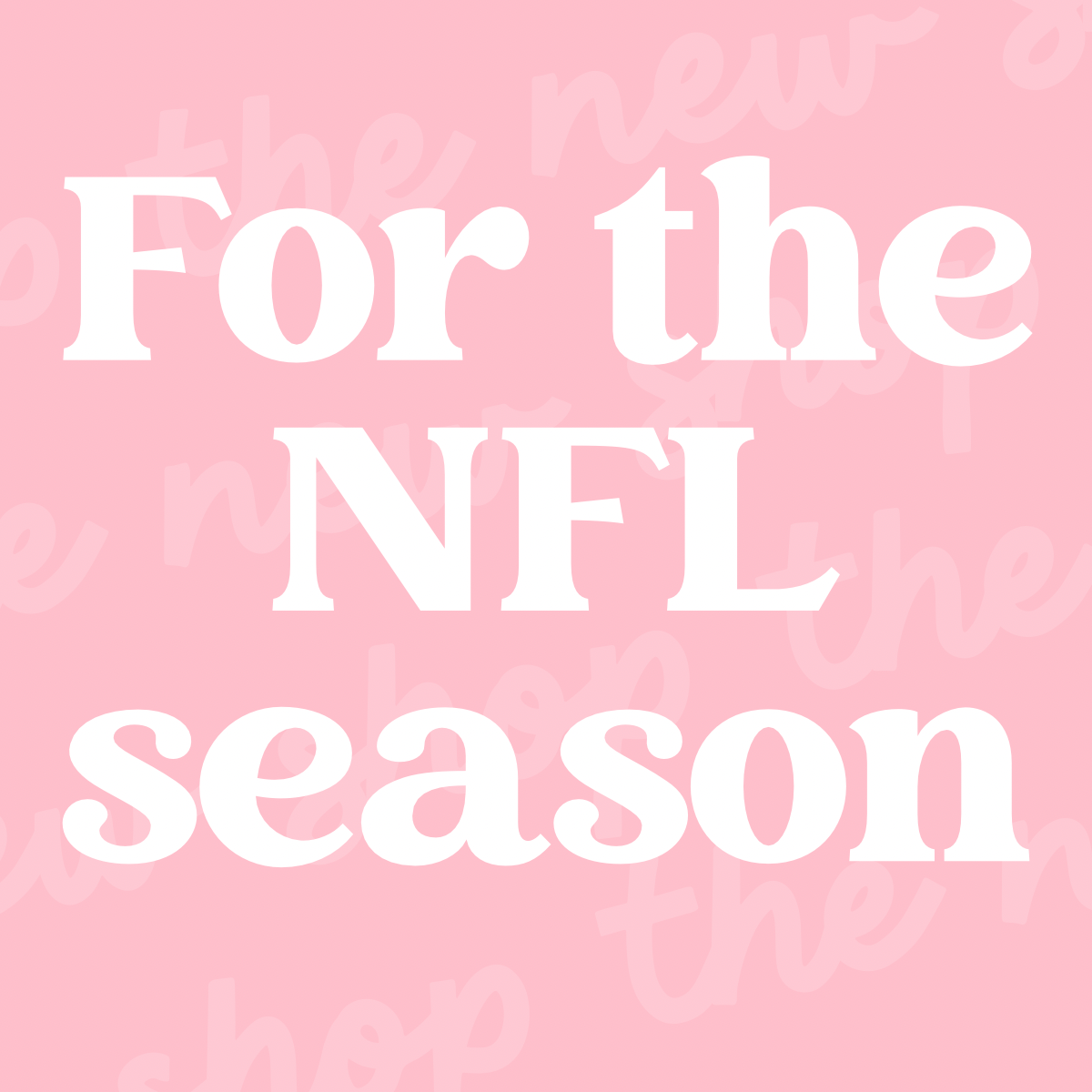 For the NFL Season