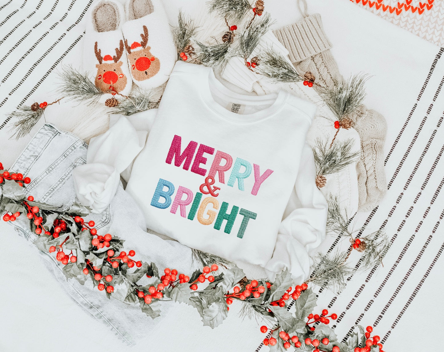 Faux Stitch Festivity