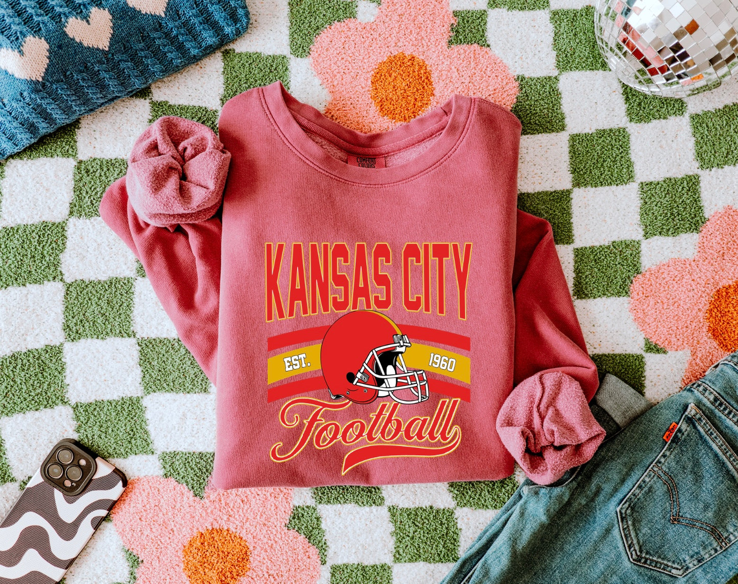 Kansas City Football Women’s Crewneck