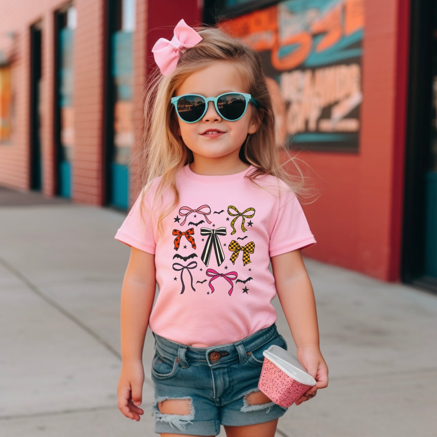 Bows And Bats Girls Design