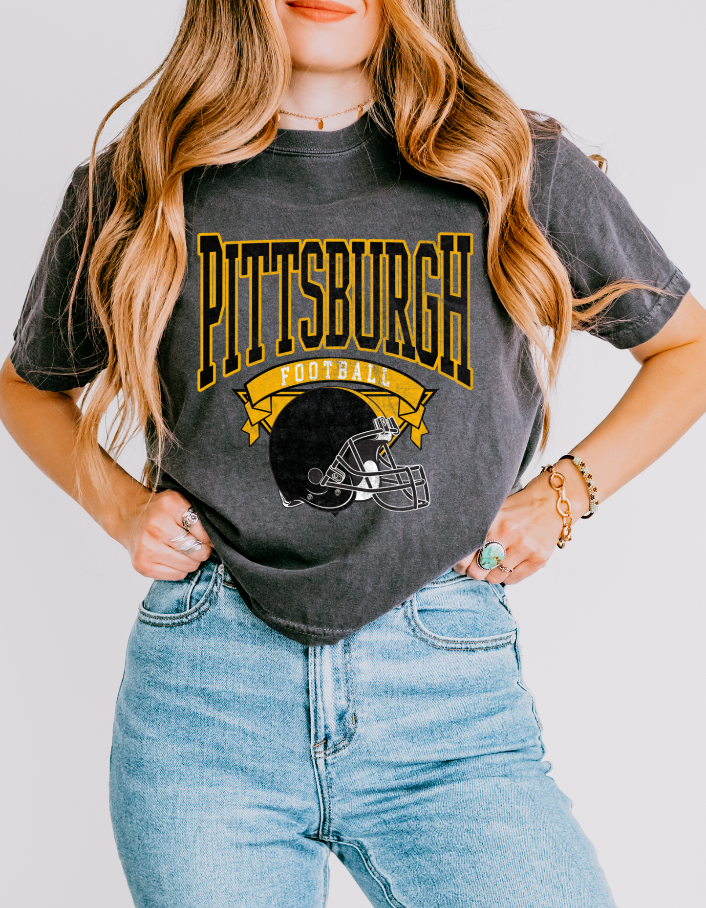 Vintage Steelers women's tee