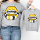 Distressed Pittsburgh women's tee