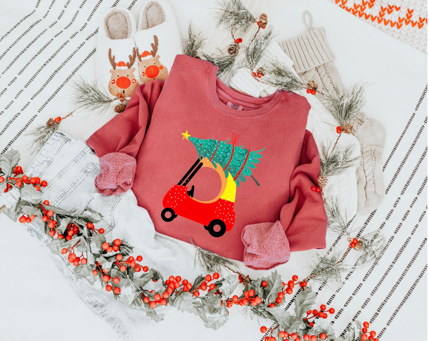 Retro Rides & Christmas Vibes