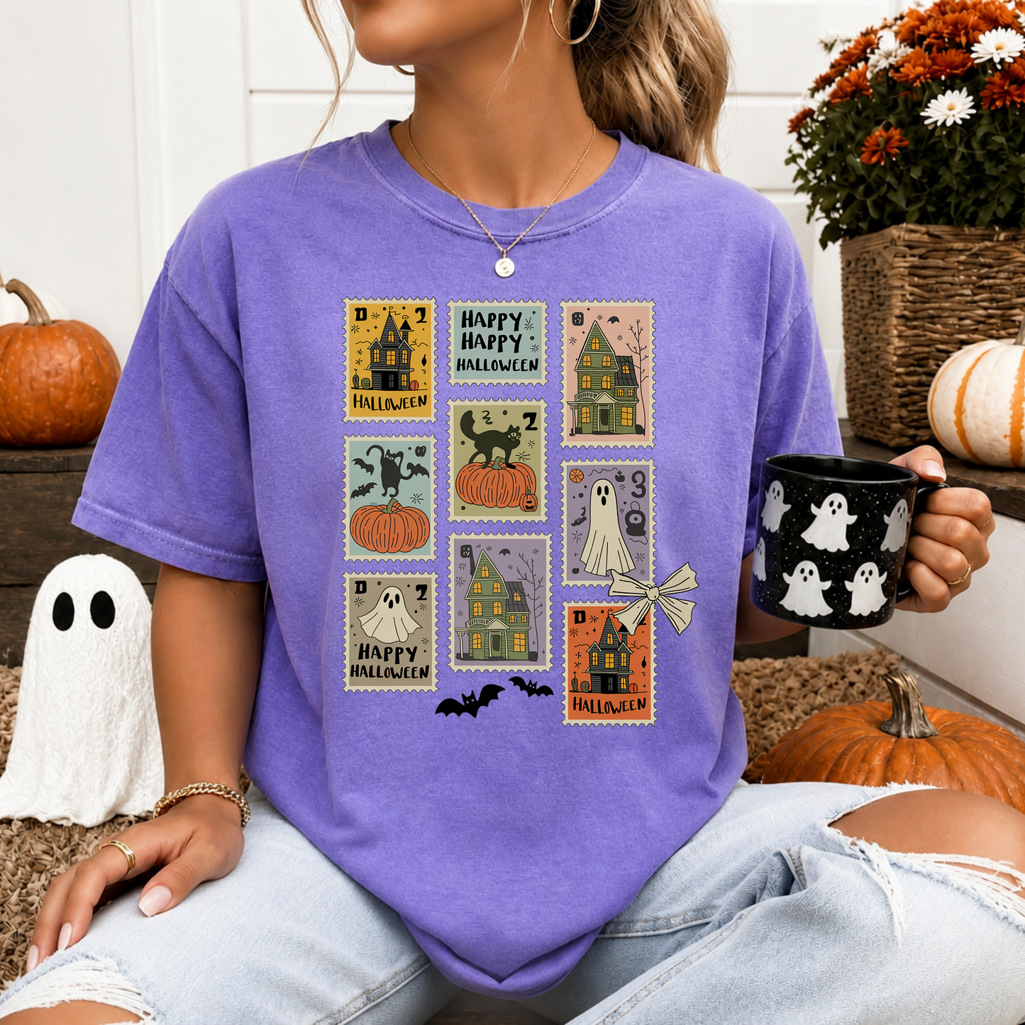Spooky Stamp Collection