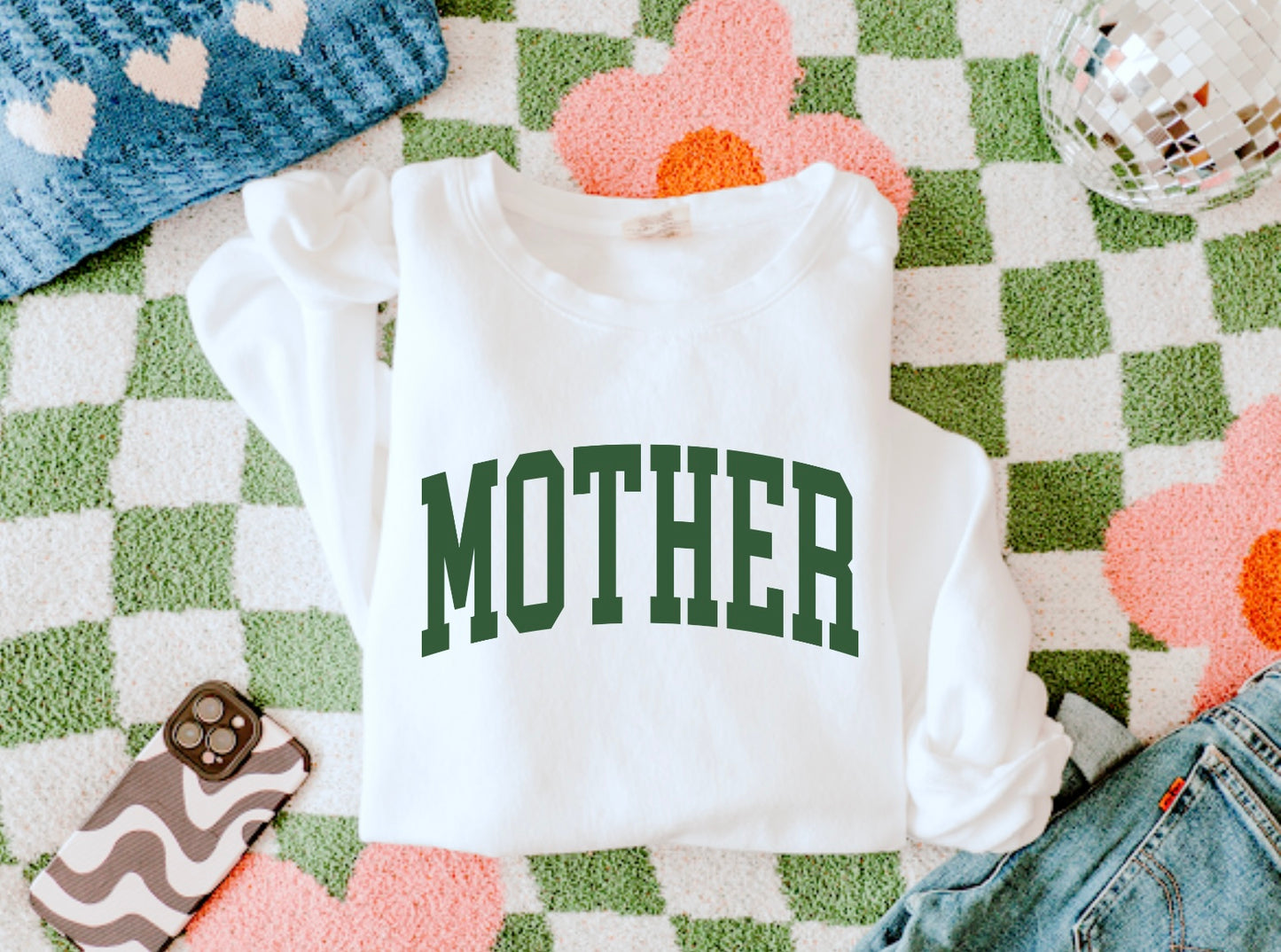 Varsity Mother Crewneck
