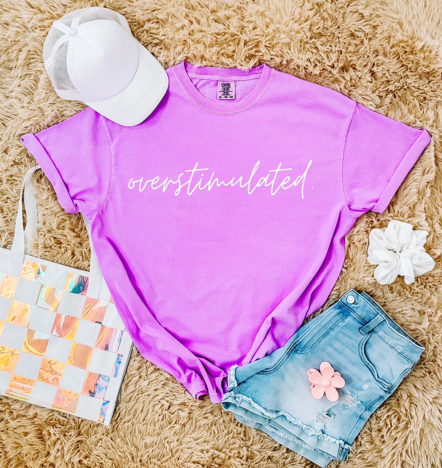 Overstimulated tee