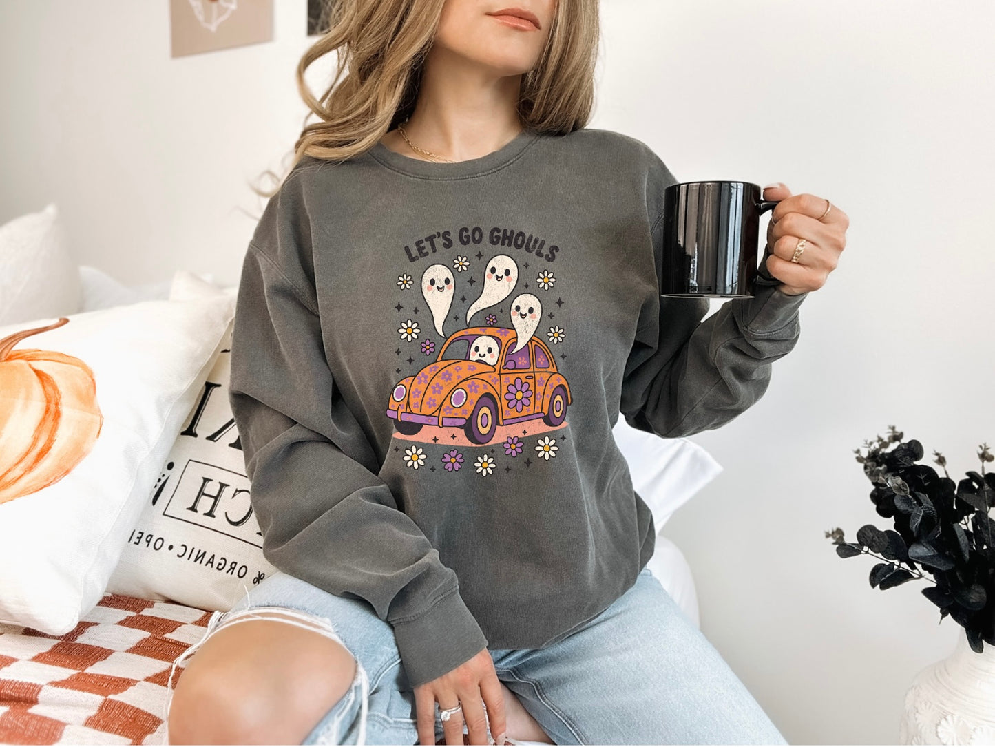 Groovy Ghoul Women’s Crewneck