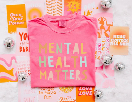 Mental health matters tee