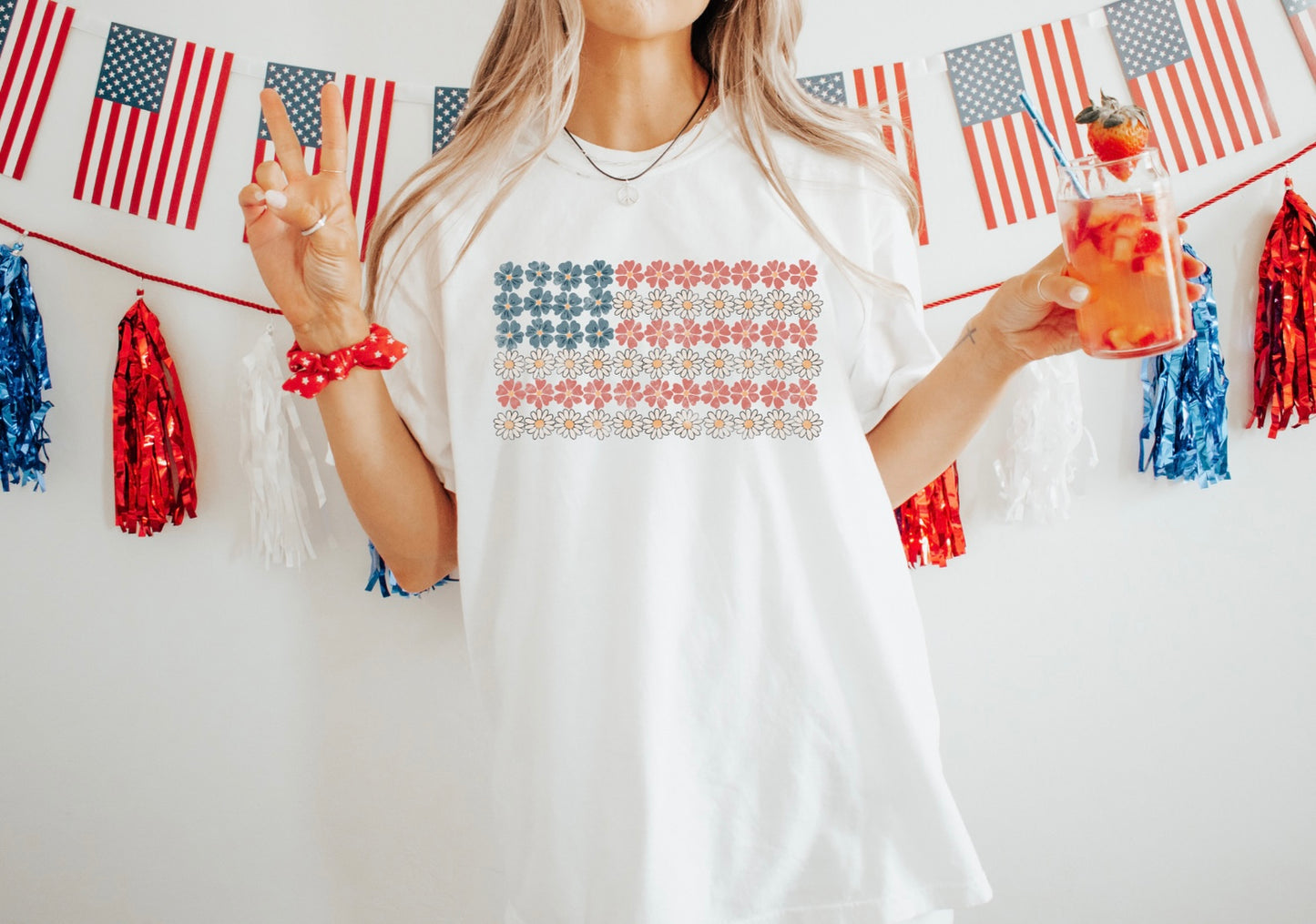 Stars, Stripes & Daisies
