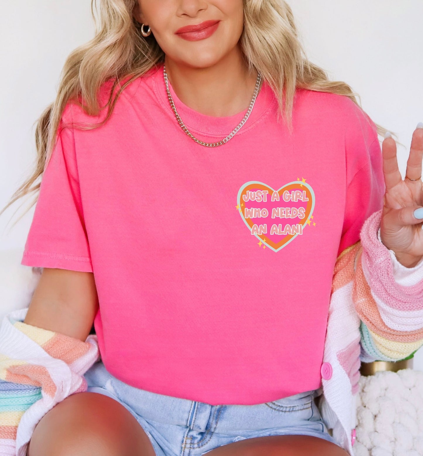 Just a girl who needs an Alani tee