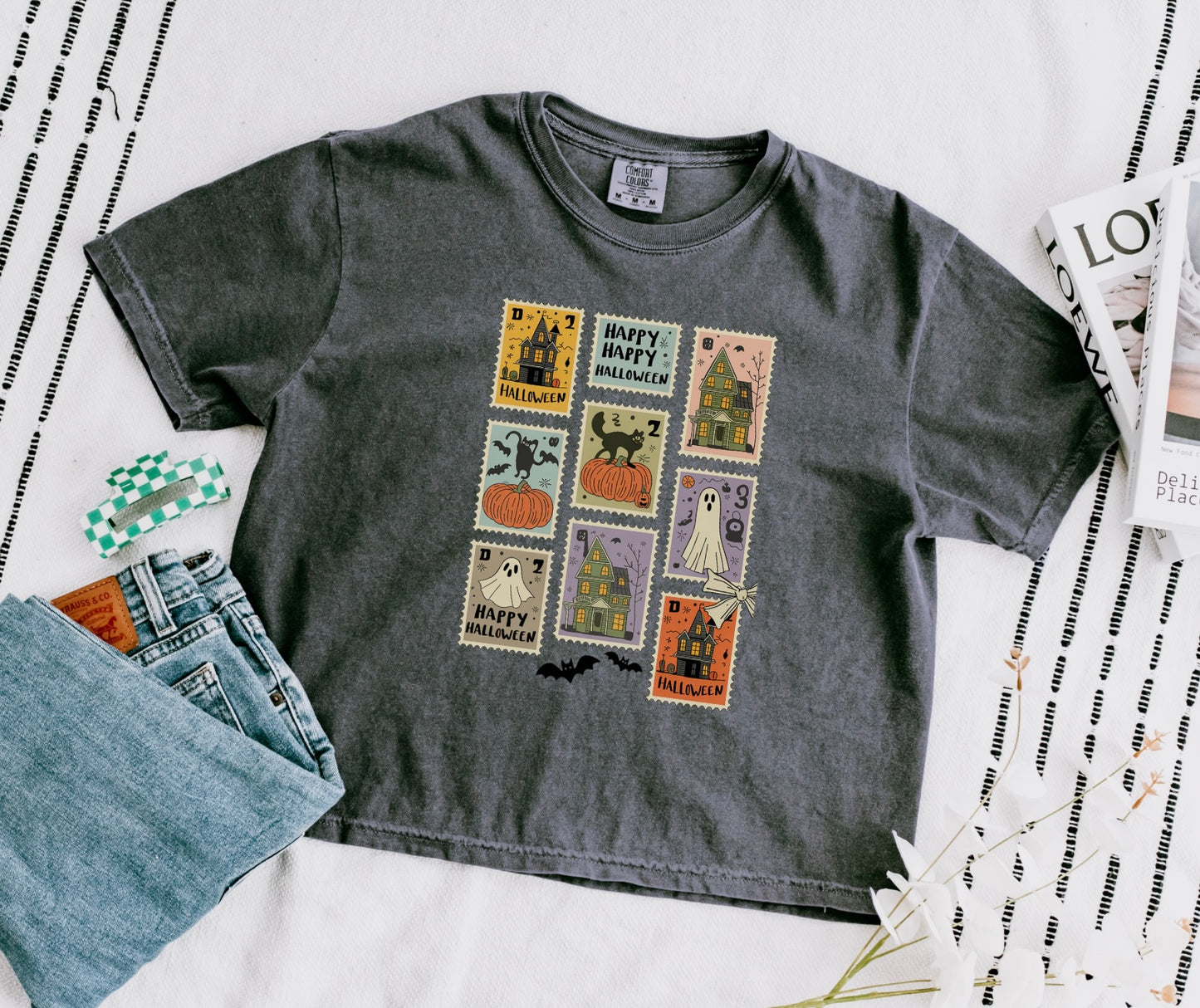 Retro Halloween Stamp Women’s Tee