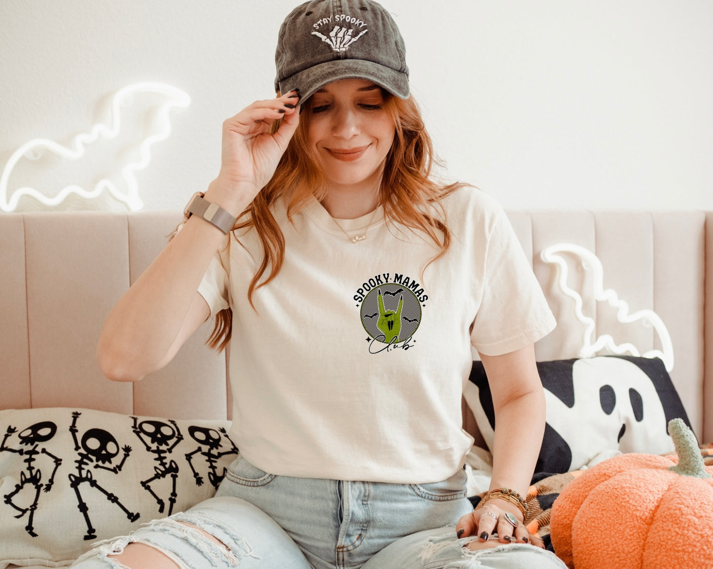 Spooky Mama Rock On Tee