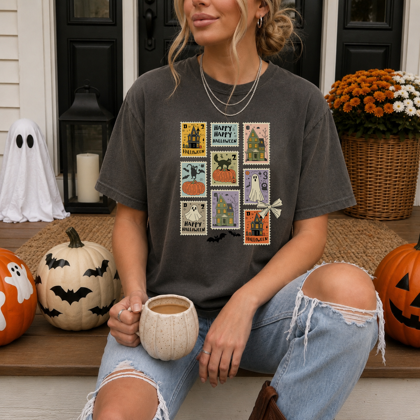 Spooky Stamp Collection