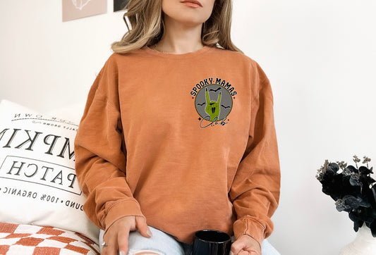 Spooky Mama Rock On Crewneck