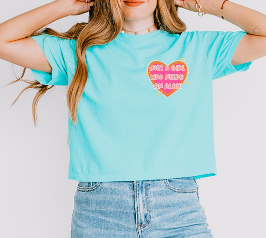Just a girl who needs an Alani tee