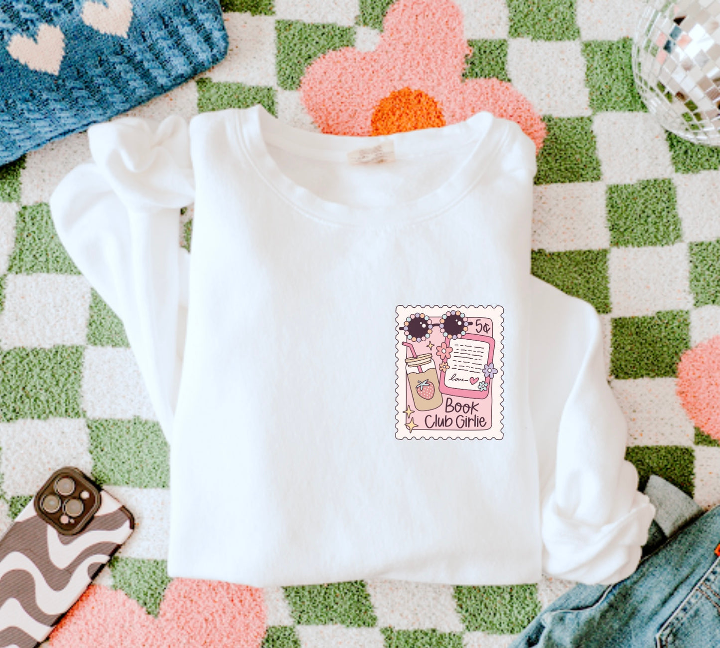 Book Club Girlie Crewneck