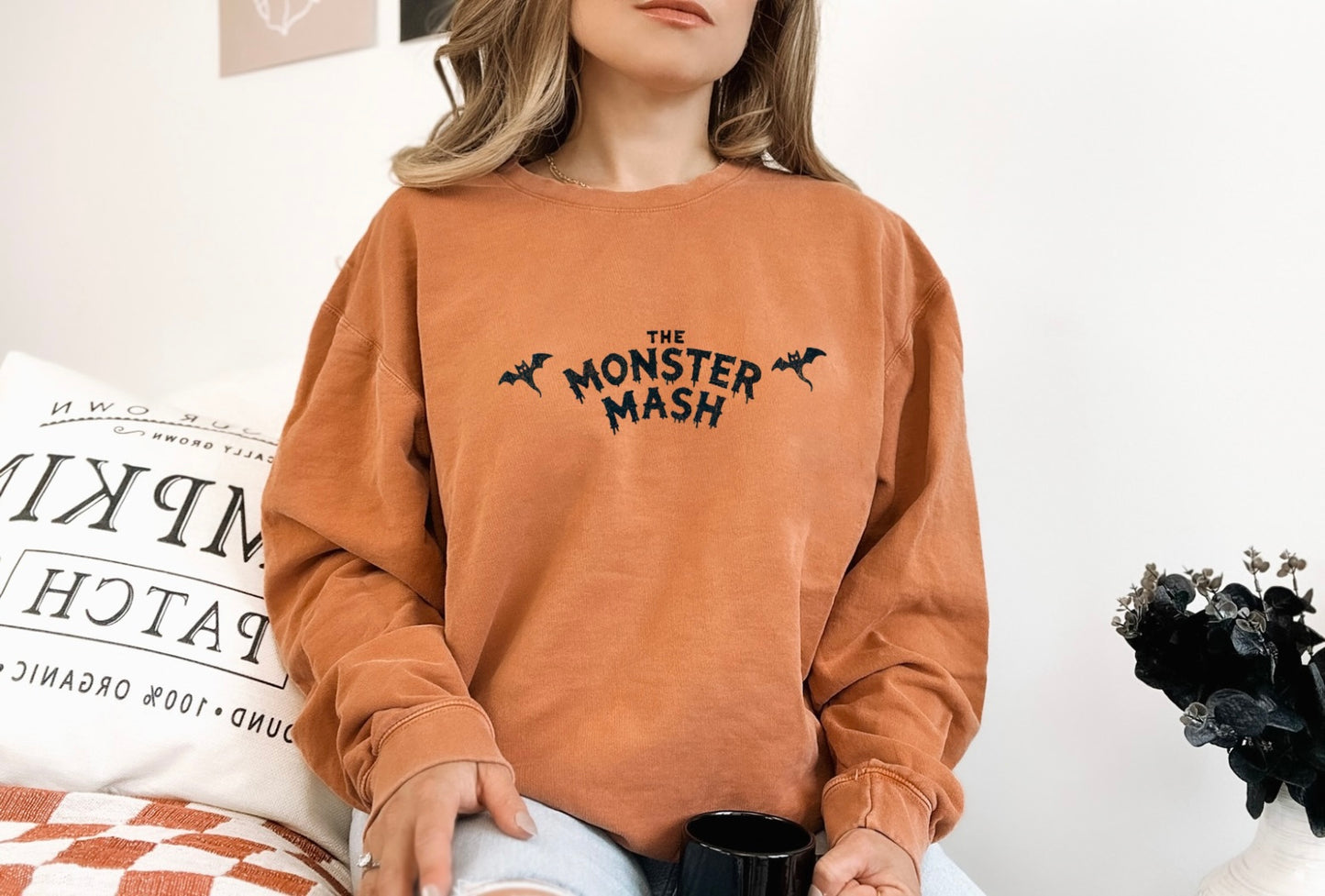 Retro Monster Mash Women’s Crewneck