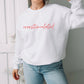 Overstimulated crewneck