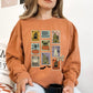 Retro Halloween Stamp Women’s Crewneck