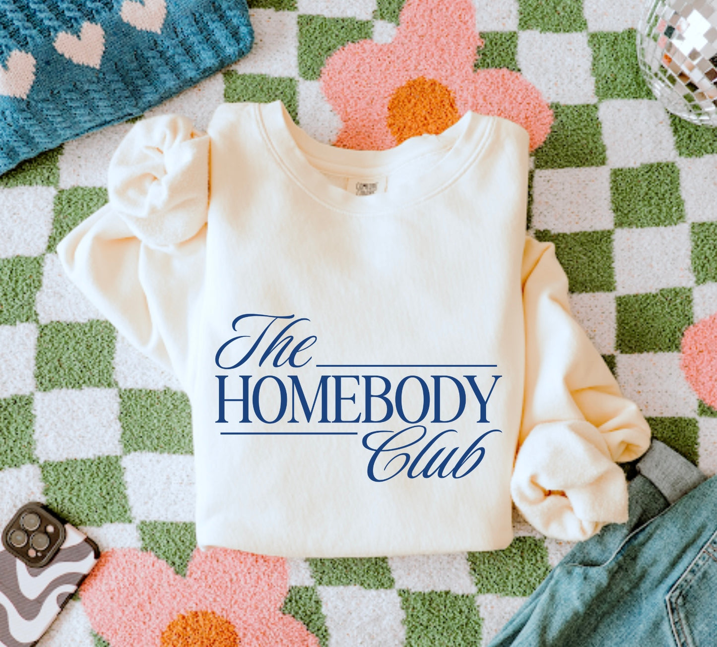 The Homebody Club Crewneck