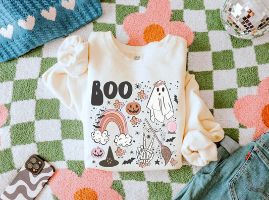 Boho Boo Bash Women’s Crewneck