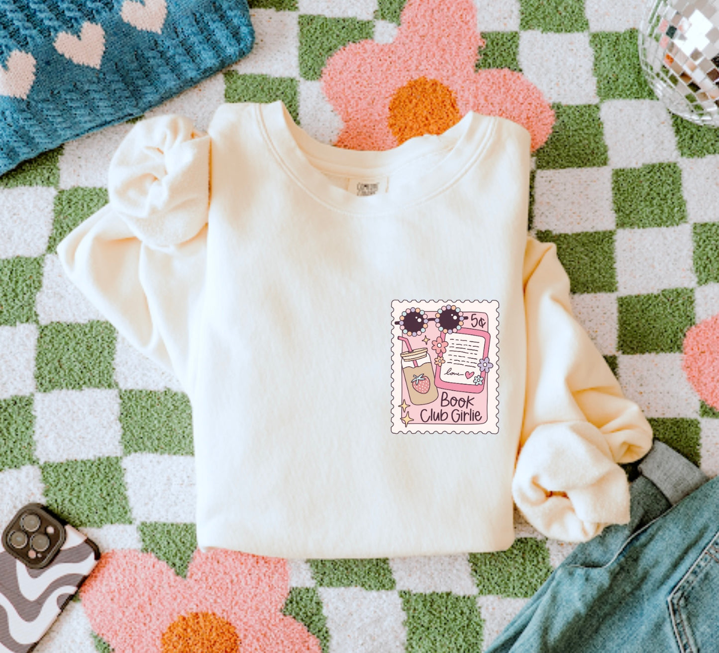 Book Club Girlie Crewneck