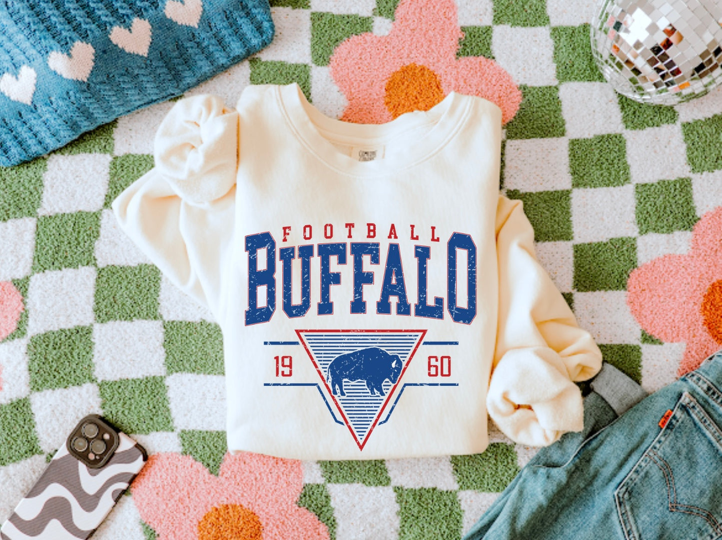 Vintage Bills Women’s Crewneck