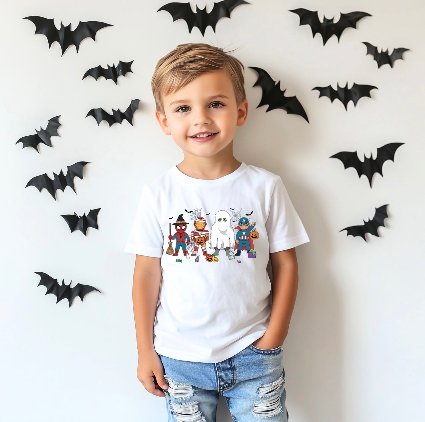 Spooky Superhero’s design