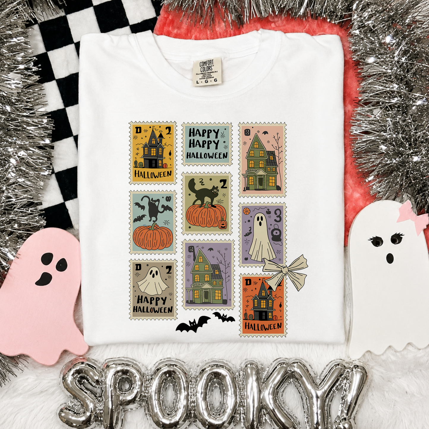 Spooky Stamp Collection