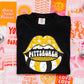 Distressed Pittsburgh women's tee