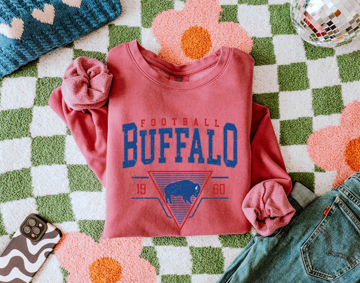 Vintage Bills Women’s Crewneck